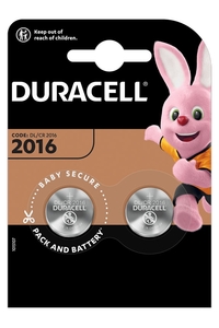 Product Μπαταρίες Λιθίου Duracell DL 2016 3V Σετ 2 τεμ. base image
