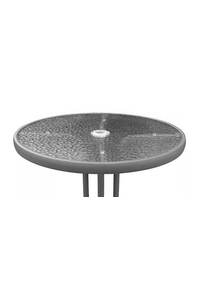 Product Round Metallic Table Φ60cm Charcoal 186528 base image