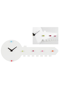 Product Ρολόι Τοίχου Μεταλλικό Κλειδί Inart base image