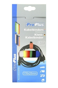 Product Δεματικά Καλωδίων Με Velcro Σετ 8 τεμ. ProPlus 480052 base image