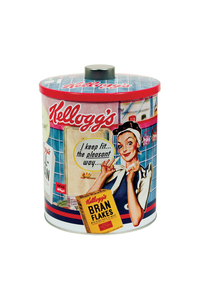 Product Δοχείο Τροφίμων Μεταλλικό Στρόγγυλο Vintage Kellogg's ΟΕΜ base image