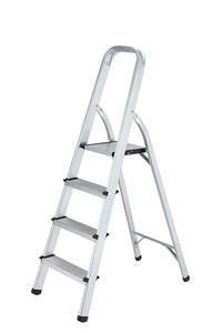 Product Aluminium Ladder 3+1 Steps Prostep PS1380 base image