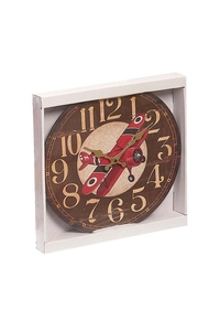 Product Ρολόι Τοίχου Ξύλινο 34cm Σε 12 Σχέδια ΟΕΜ base image