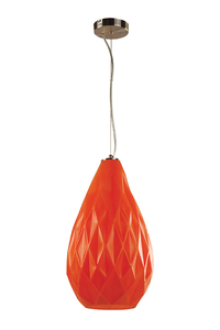 Product Φωτιστικό Οροφής Γυάλινο Πορτοκαλί Σατινέ base image