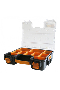 Product 10 Compartment 17" Organiser Storage Box Mano Deep Pro 14321-08 base image