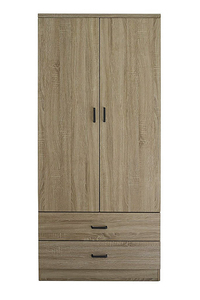 Product 2 Door & 2 Drawer Closet 80x52x190cm Ankor 744787 base image