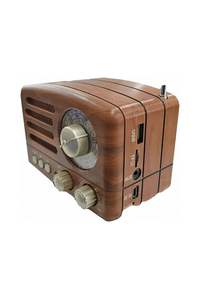 Product Portable Retro FM/AM Radio With USB Port, Bluetooth and MicroSD Port CMiK MK-615BT base image