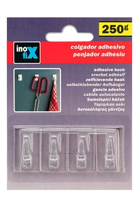 Product Γάντζος Διάφανος Σετ 4 τεμ. Inofix 2075 base image