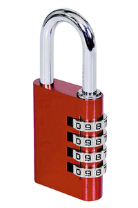 Product Aluminium Padlock 38mm With 4 Digit Combination Blossom AL1144 base image