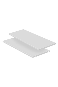 Product Ράφι Μεταλλικό Element 80x30cm Λευκό Σετ 2 τεμ base image