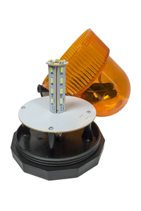 Product LED Magnetic Warning Light Orange 12-24V Neilsen CT1392 base image