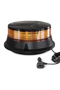 Product 12/24V R65 Low Profile Amber LED Beacon Flashing Warning Light Neilsen CT5803 base image