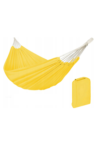 Product Fabric Hammock With Metal Rings Yellow Garden Line HAM2542 base image