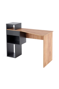 Product Desk Anthracite / Wotan Oak "Conti" base image