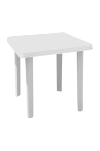 Product Τραπέζι "Ρόδος" 70x70cm Λευκό base image