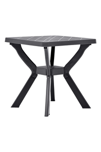 Product Τραπέζι "Σκιάθος" 70x70cm Ανθρακί base image