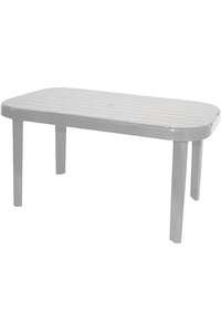Product Τραπέζι "Μύκονος" 85x140cm Λευκό base image