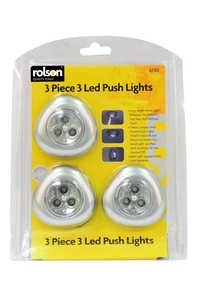 Product Φωτιστικό 3 LED Σετ 3 τεμ. Rolson 61761 base image