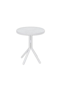 Product Τραπέζι Αλουμινίου "Fontana" Λευκό base image