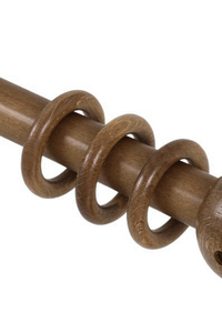 Product Wooden Curtain Rod Rings 35mm Honey Colour base image