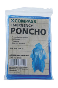Product Αδιάβροχο Παιδικό Poncho Ελαφρύ Compass 21357 base image