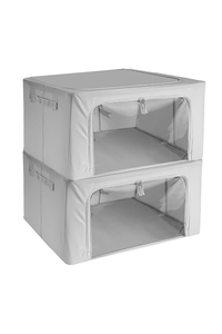 Product 2 Pcs Storage Boxes Collapsible 40x30x20cm Ruhhy 00022930 base image