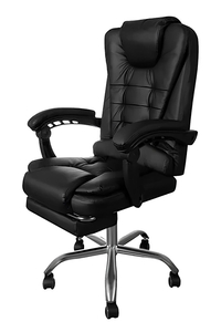 Product Office Chair With Footrest Black Malatec 00023286 base image