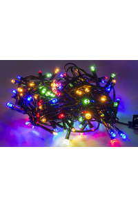 Product Λαμπάκια Χριστουγεννιάτικα Εσ. / Εξ. Χώρου 100 LED Πολύχρωμα Επεκτεινόμενα base image