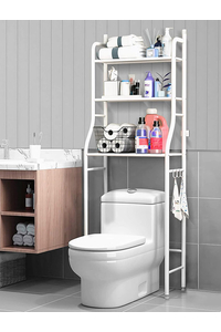 Product Metal Rack With 3 Cyclops Bathroom Basin Shelves base image