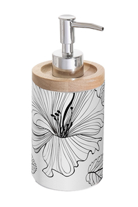 Product Liquid Soap Dispenser 7.5x18.5cm Country Charm Nature base image