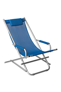 Product Aluminium Folding Beach Chair Blue DC2015-B base image