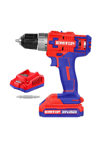 Product Lithium-Ion Cordless Drill 20V Emtop ECDL6200118 base image