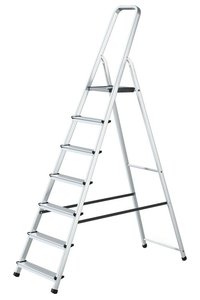 Product Aluminium Ladder 6+1 Steps Prostep PS1229 base image