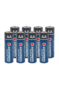 Product Alcaline AA LR06 1.5V Batteries 8 pcs AgfaPhoto base image