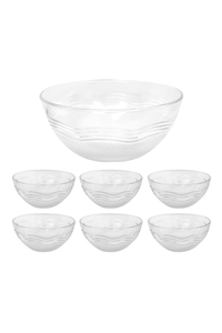 Product 7 Pcs Glass Bowls Set Octo base image