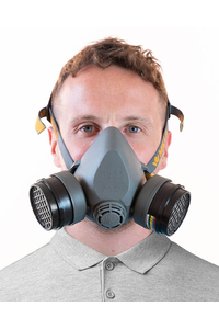 Product Μάσκα Αναπνοής Δύο Φίλτρων Eurmask 3200 base image