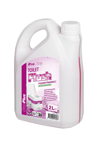 Product Toilet Fluid 2Lt Flush Water Additive ProPlus Flush 370428 base image