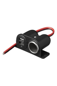 Product Πρίζα Αυτοκινήτου 12/24V Με 2 Θύρες USB ProPlus 450420 base image