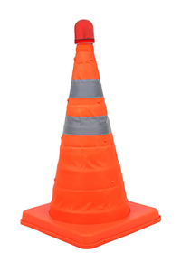 Product Collapsible LED Safety Cone ProPlus 540319 base image
