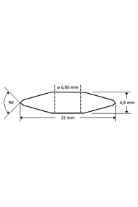 Product 22mm Wheel For Tile Cutting Machine Profi 701205 base image