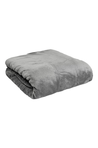 Product Κουβέρτα Fleece Βελούδο 150x220cm Γκρι base image