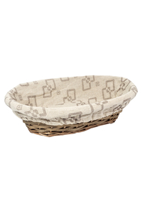 Product Bread Basket Oval 33x23x9cm JN2238 base image