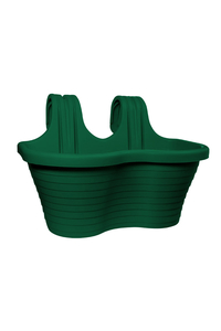 Product Γλάστρα Κρεμαστή 6.5Lt Πράσινη Sidirela Tom No4 base image