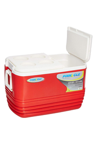 Product Cool Box 57Lt Red / White Pinnacle 31501 base image