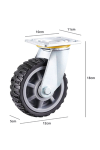 Product Heavy Duty Swivel Wheel 120mm 01801 base image