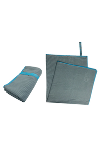 Product Microfiber Beach Towel Grey/Light Blue 75x150cm Solart 4926 base image
