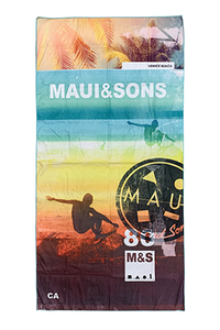 Product Microfiber Beach Towel 90x180cm Maui & Sons 4950 base image