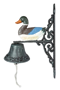 Product Garden Ornament Bell "Duck" Greenboss 7052 base image