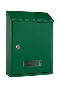 Product Mailbox Metal Green 21x6x29cm base image